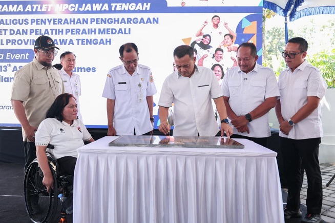 Asrama Atlet NPCI Jateng Resmi Berdiri